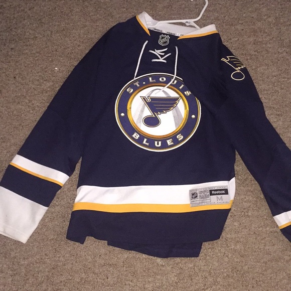 St Louis Blues Jackets Coats Blue White And Yellow St Louis